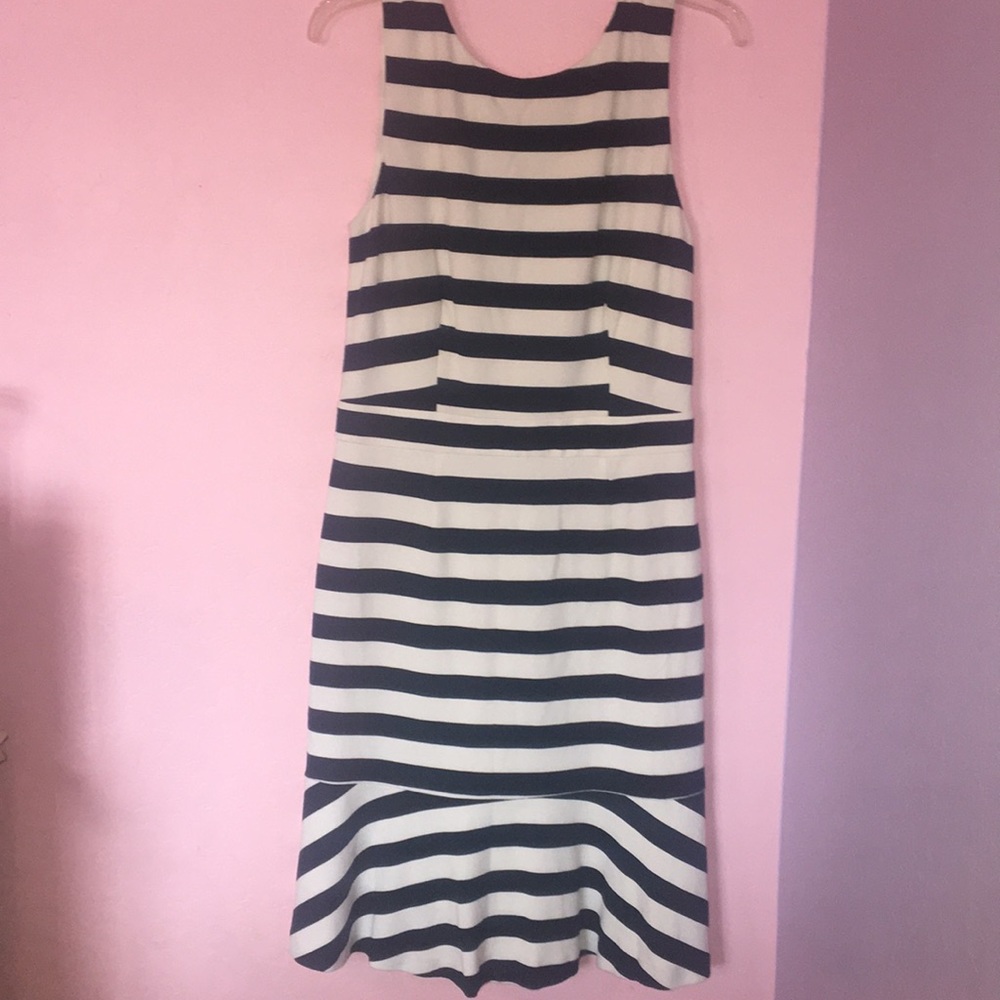 Banana republic Black and white dress